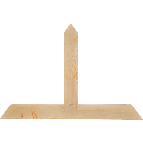 Ekena Millwork GBW036X24X0204POR00SDF