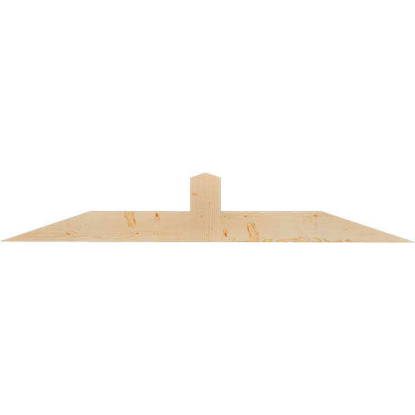 Ekena Millwork GBW048X08X0204POR00SDF
