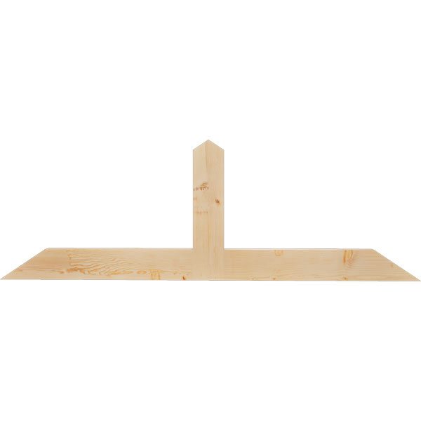 Ekena Millwork GBW048X16X0204POR00SDF