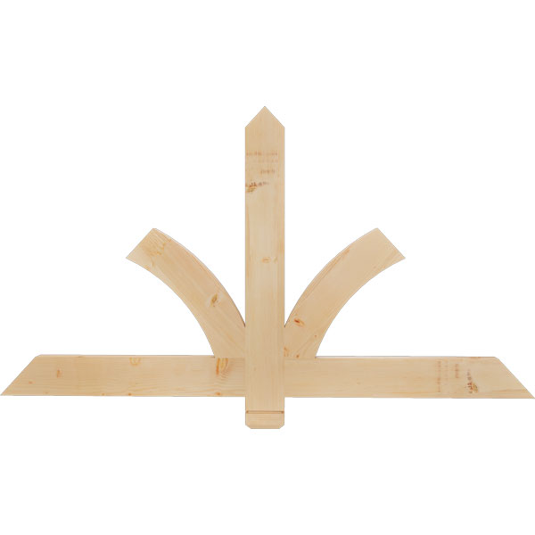 Ekena Millwork GBW048X26X0204RED00SDF