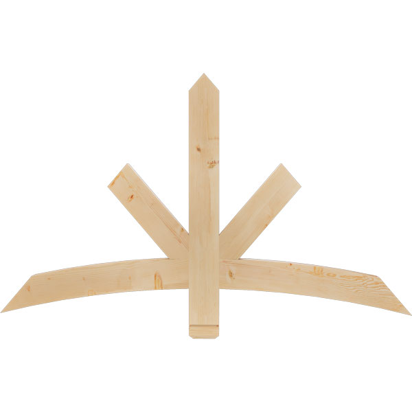 Ekena Millwork GBW048X28X0204ALB00SDF