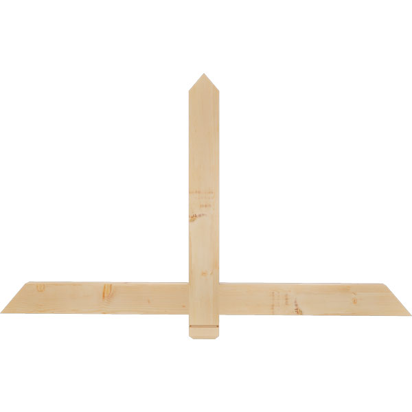 Ekena Millwork GBW048X28X0204EUG00SDF