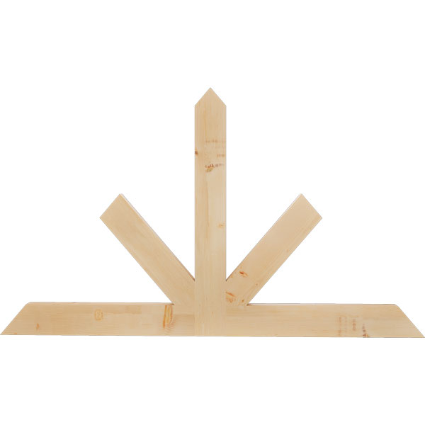 Ekena Millwork GBW048X28X0204SAR00SDF