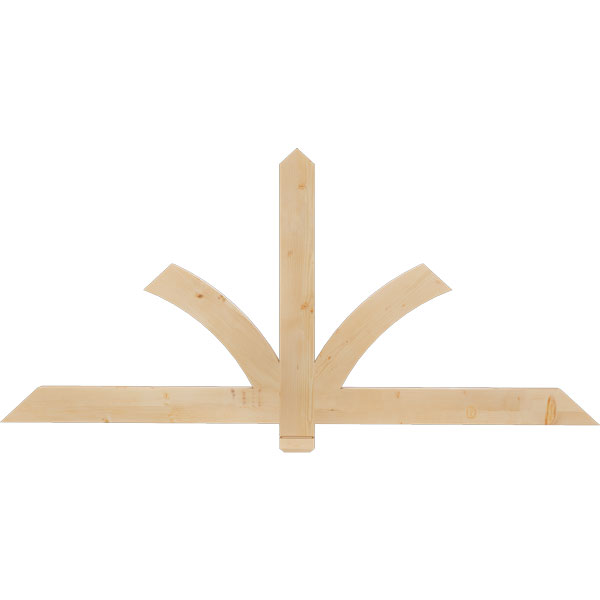 Ekena Millwork GBW060X27X0204RED00SDF