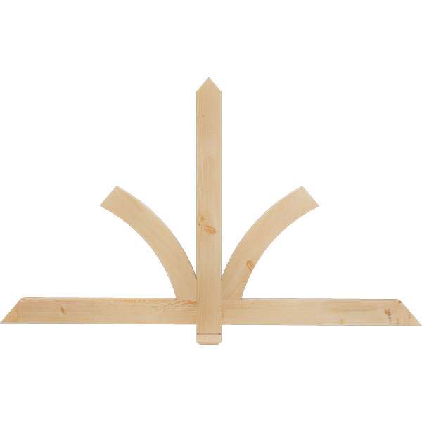 Ekena Millwork GBW060X35X0204RED00SDF