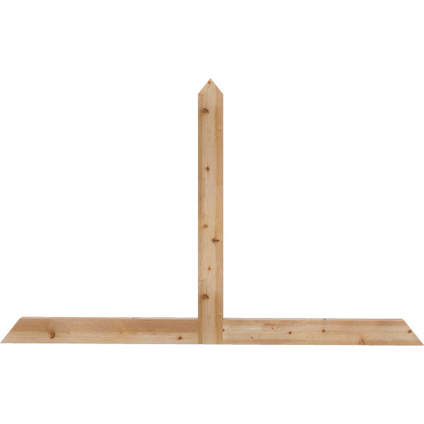 Ekena Millwork GBW060X38X0204POR00SWR