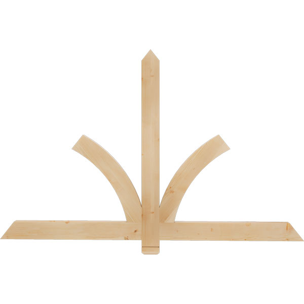 Ekena Millwork GBW060X38X0204RED00SDF