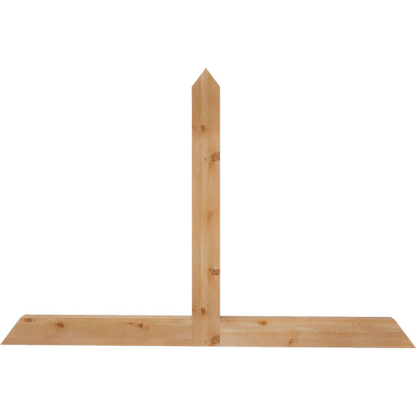 Ekena Millwork GBW060X40X0204POR00RWR