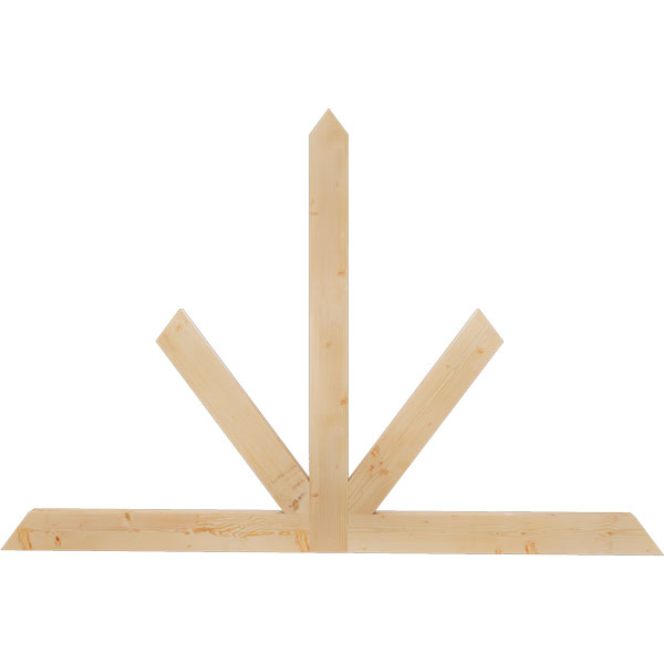 Ekena Millwork GBW060X40X0204SAR00SDF