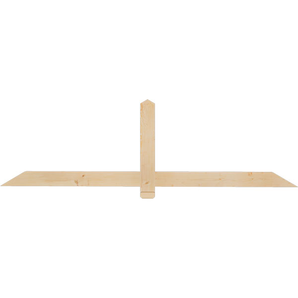 Ekena Millwork GBW072X21X0204EUG00SDF