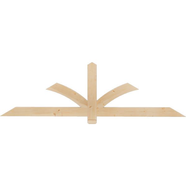 Ekena Millwork GBW072X21X0204RED00SDF