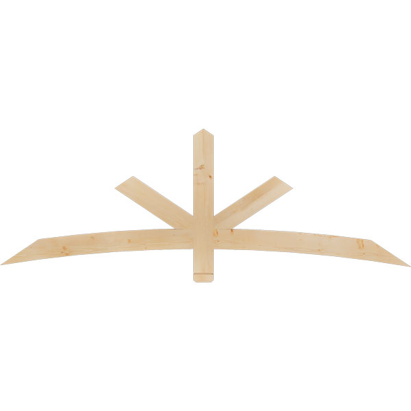 Ekena Millwork GBW072X24X0204ALB00SDF