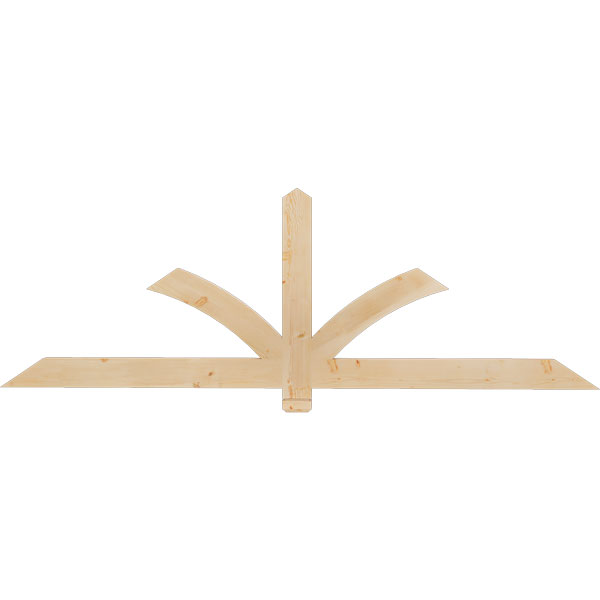 Ekena Millwork GBW072X24X0204RED00SDF