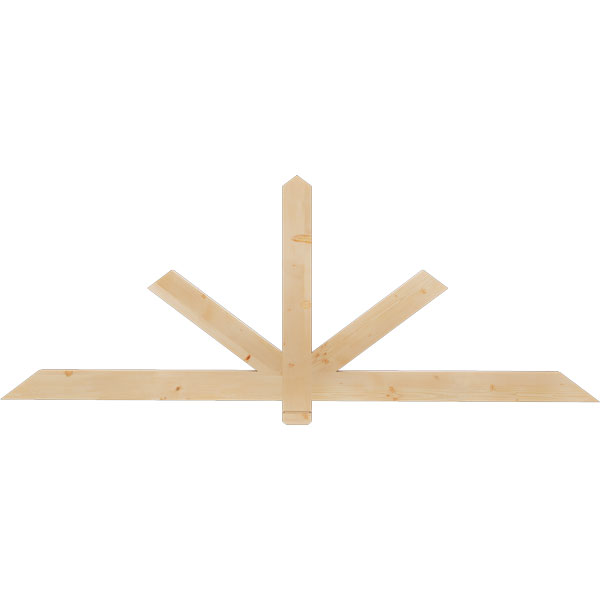 Ekena Millwork GBW072X27X0204KEN00SDF