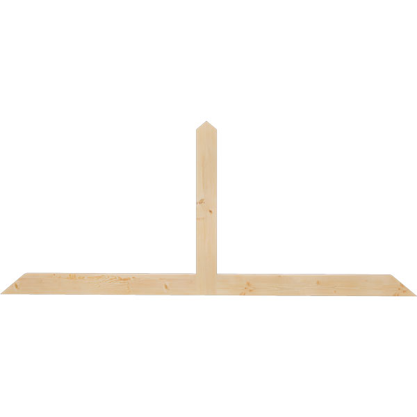 Ekena Millwork GBW072X30X0204POR00SDF