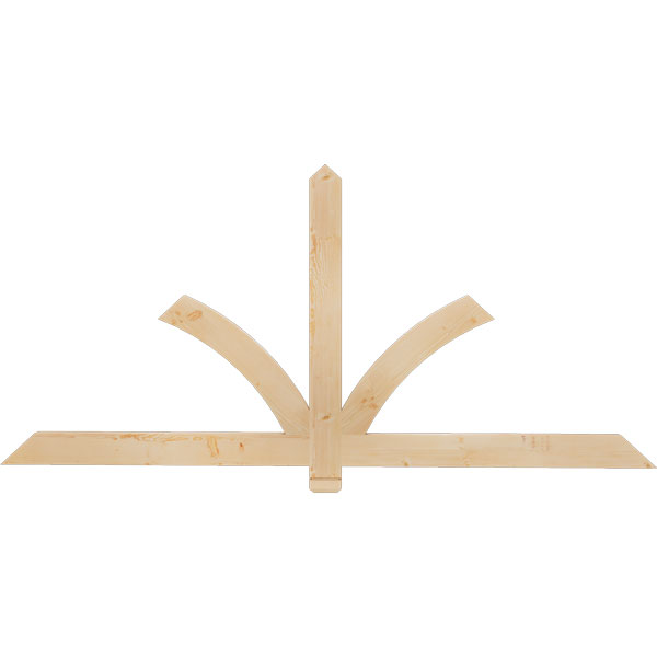 Ekena Millwork GBW072X33X0204RED00SDF