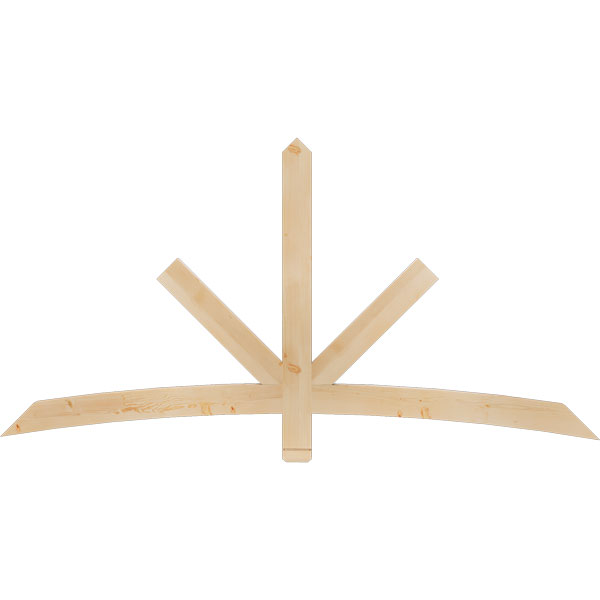 Ekena Millwork GBW072X36X0204ALB00SDF
