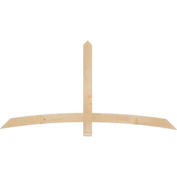 Ekena Millwork GBW072X36X0204BEL00SDF