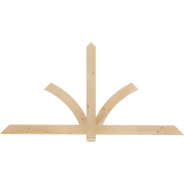 Ekena Millwork GBW072X36X0204RED00SDF