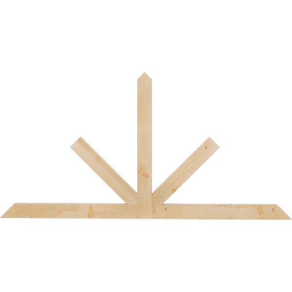 Ekena Millwork GBW072X36X0204SAR00SDF