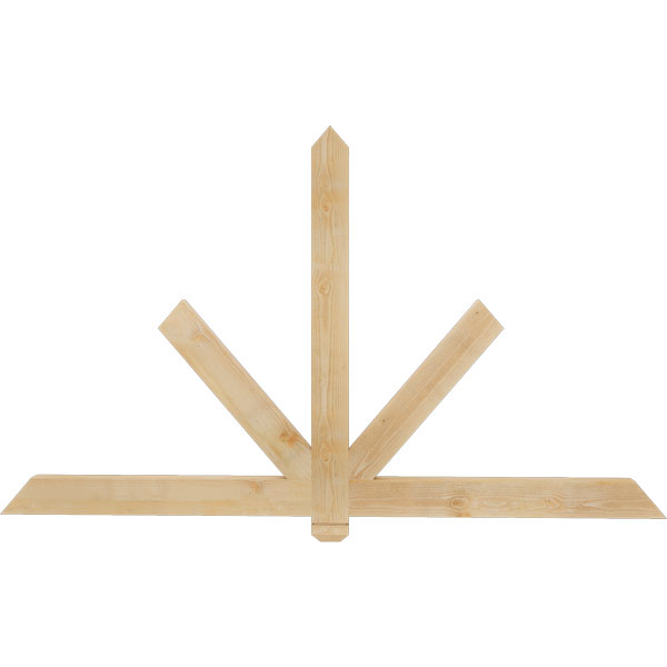 Ekena Millwork GBW072X42X0204KEN00RDF
