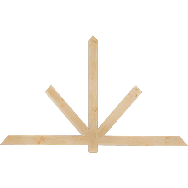 Ekena Millwork GBW072X42X0204KEN00SDF
