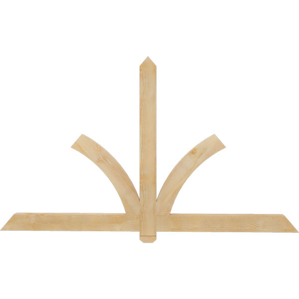 Ekena Millwork GBW072X42X0204RED00RDF