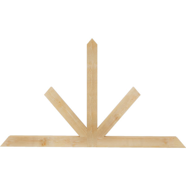 Ekena Millwork GBW072X42X0204SAR00RDF