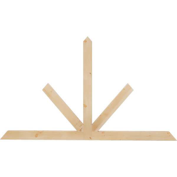 Ekena Millwork GBW072X42X0204SAR00SDF