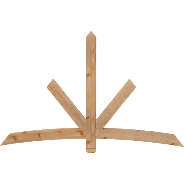 Ekena Millwork GBW072X45X0204ALB00RWR