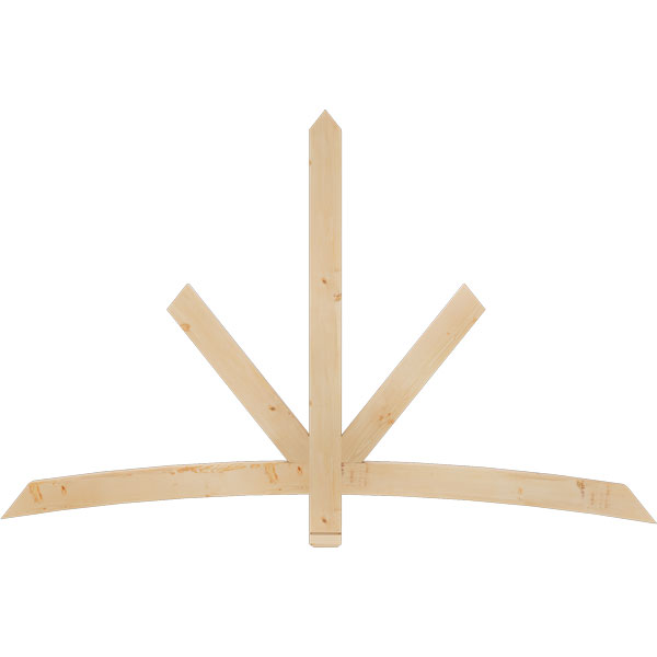Ekena Millwork GBW072X45X0204ALB00SDF