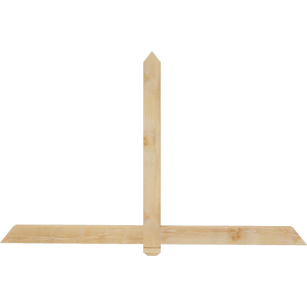 Ekena Millwork GBW072X45X0204EUG00RDF