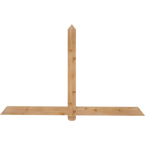 Ekena Millwork GBW072X45X0204EUG00RWR