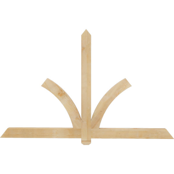 Ekena Millwork GBW072X45X0204RED00RDF