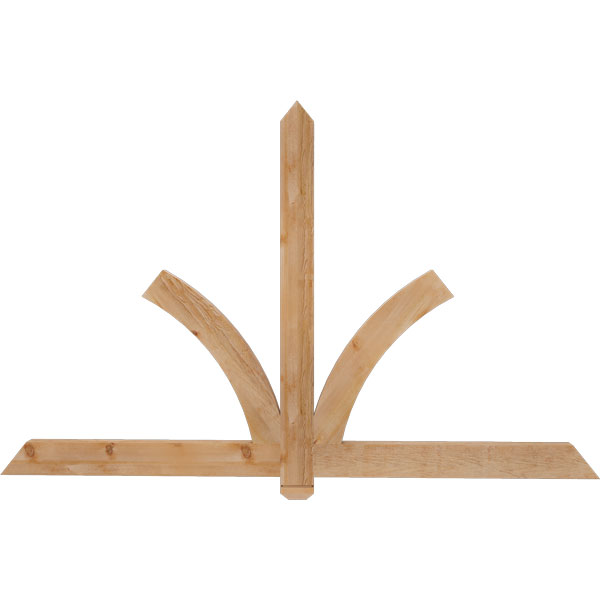 Ekena Millwork GBW072X45X0204RED00RWR