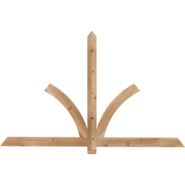 Ekena Millwork GBW072X45X0204RED00SWR