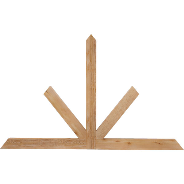 Ekena Millwork GBW072X45X0204SAR00RWR