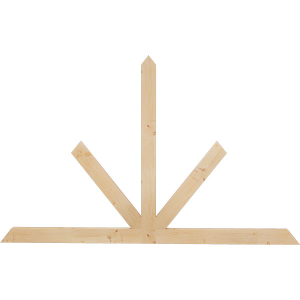 Ekena Millwork GBW072X45X0204SAR00SDF