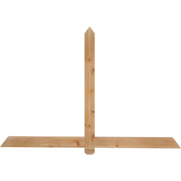 Ekena Millwork GBW072X48X0204EUG00RWR