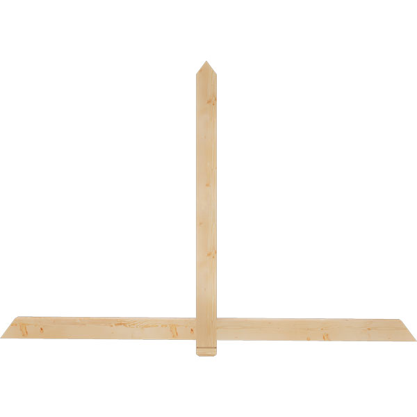 Ekena Millwork GBW072X48X0204EUG00SDF