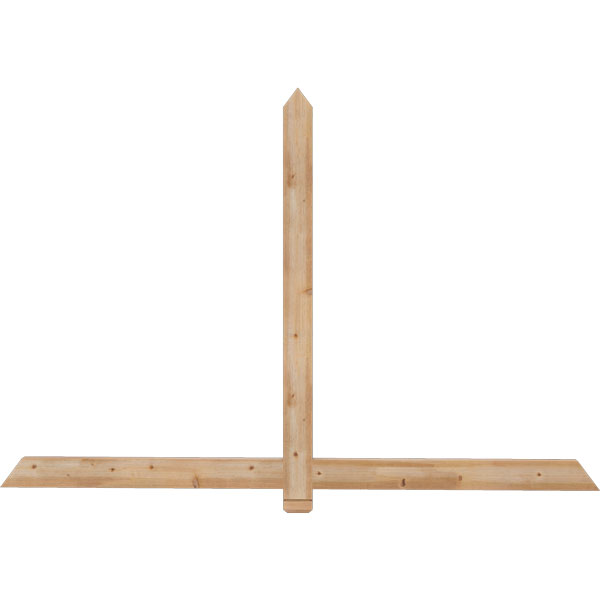 Ekena Millwork GBW072X48X0204EUG00SWR