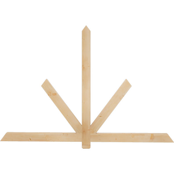 Ekena Millwork GBW072X48X0204KEN00SDF