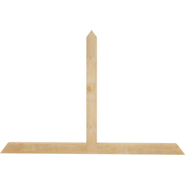 Ekena Millwork GBW072X48X0204POR00RDF