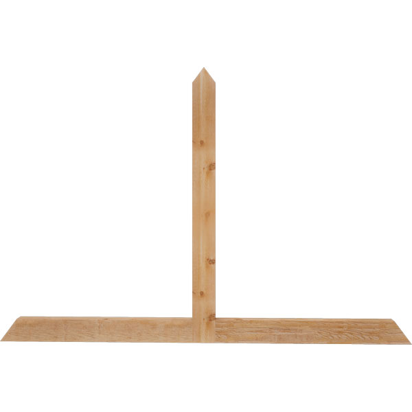 Ekena Millwork GBW072X48X0204POR00RWR