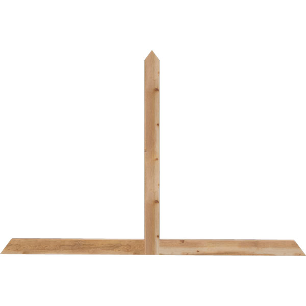 Ekena Millwork GBW072X48X0204POR00SWR