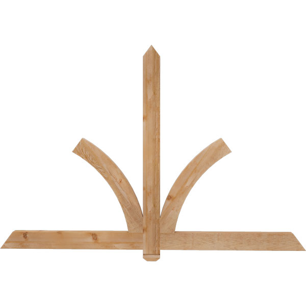 Ekena Millwork GBW072X48X0204RED00RWR
