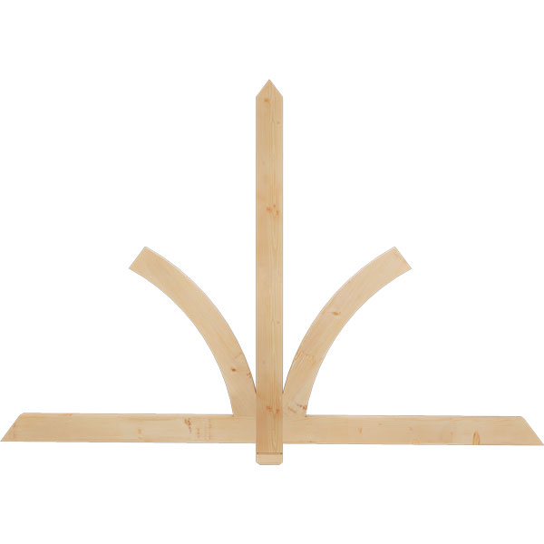 Ekena Millwork GBW072X48X0204RED00SDF