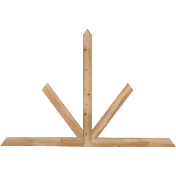Ekena Millwork GBW072X48X0204SAR00SWR