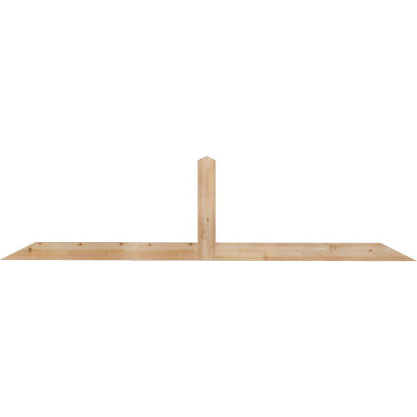Ekena Millwork GBW084X21X0204POR00SWR