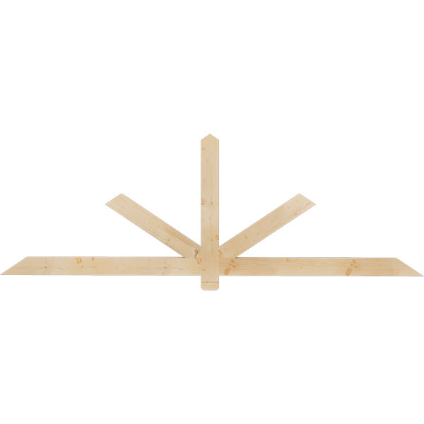 Ekena Millwork GBW084X28X0204KEN00SDF
